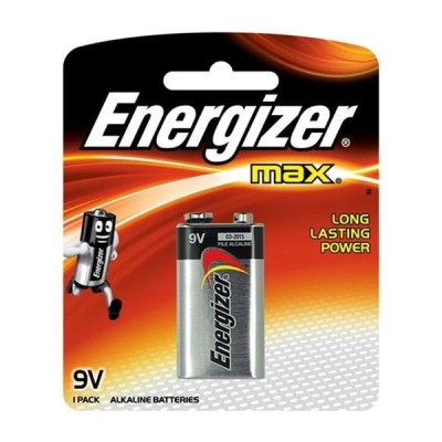 Energizer 9V Alkaline Battery (522BP1)