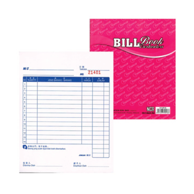 Tropical Bill Book NCR Carbonless  2PLY X 40'S CA20918