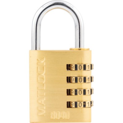 *Matlock 4 Digit Brass Combination Padlocks