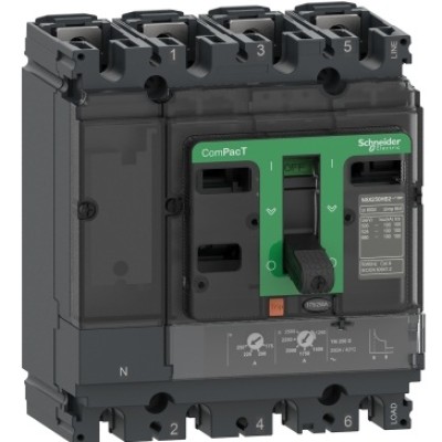 Schneider 4P, 415V, 50kA, 200A, MCCB