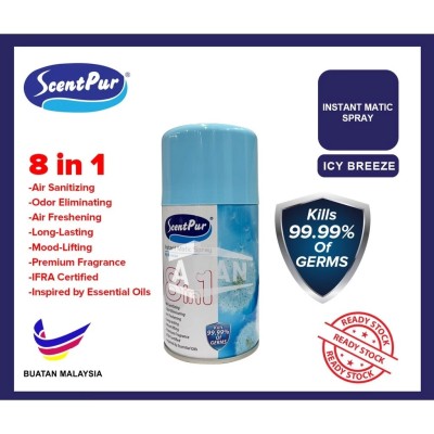 Scent Pur Instant Matic Air Freshener Spray 300ml Refill - Ice Breezy