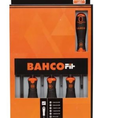 *Bahco B219.017 Phillips; Slotted Screwdriver Set, 7-Piece