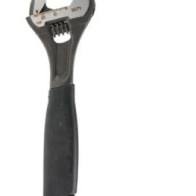 *Bahco Adjustable Spanner, 208 mm Overall, 27mm Jaw Capacity, Plastic Handle