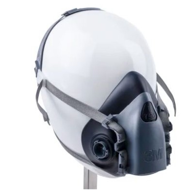 3M 7500 Series Half-Type Mask Respirator, Size Large