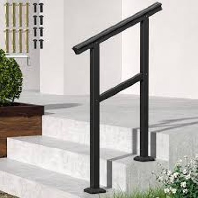 Detachable handrails with mounting slots at 2 sides (front & right side) ( 2 pcs   set )