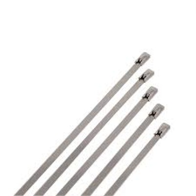 12" STAINLESS STEEL CABLE TIE (316) 7.0MM x 300MM PACK OF 100 PCS"