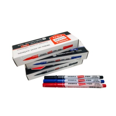 Zebra Name Pen Oil Base Marker Blue 1.2mm