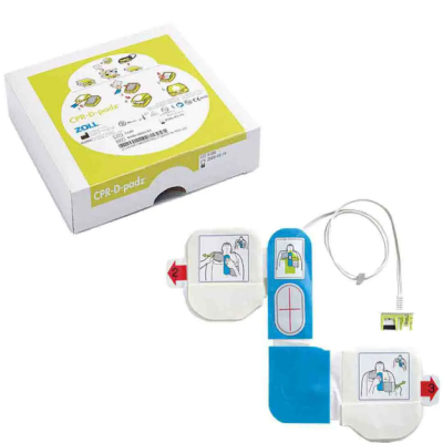 ZOLL CPR-D Padz, One Piece Electrode Pad, with Real CPR Help (Item no: 8900-0800-01)