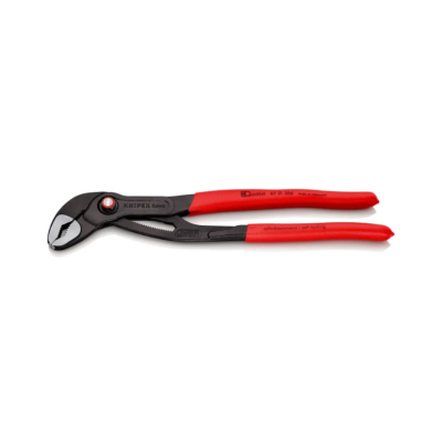 *Knipex Cobra QuickSet Water Pump Pliers, 300 mm Overall, Angled, Straight Tip, 70mm Jaw