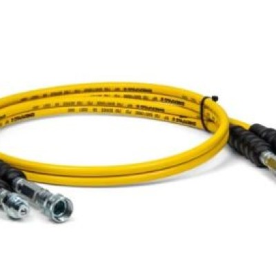 ENERPAC THQ702T Torque Wrench Hose, Twin, 6 ft.   2m, 10000 PSI