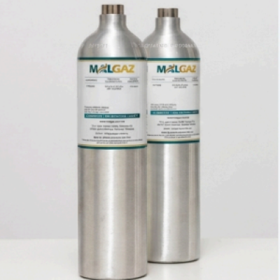 Hydrogen Sulphide 50 ppm in air, 58 litre, 8AL