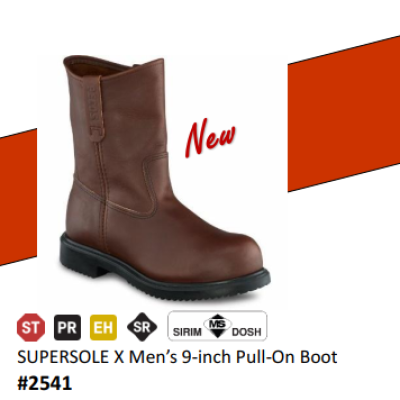 RED Wing 2541 safety boots