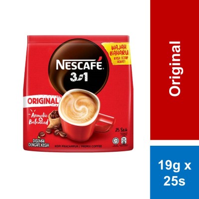 *Nescafe Blend & Brew Original 19g x 25s [3 pack]