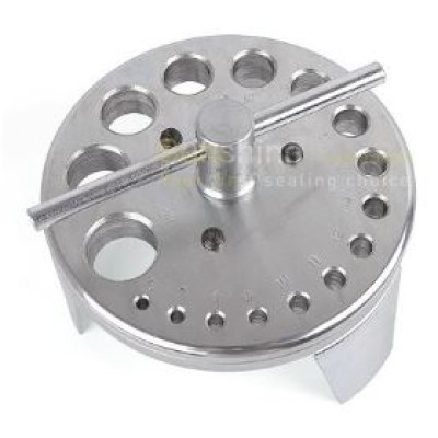 16PCS HOLLOW HOLE GASKET PUNCHING TOOLS