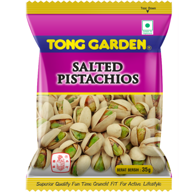 Tong Garden Salted Pistachios 35g