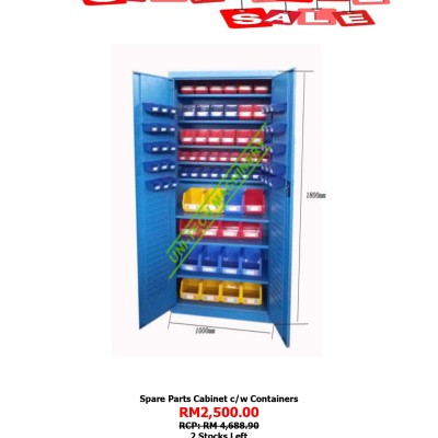 SPARE PARTS CABINET (CLEARANCE STOCK)