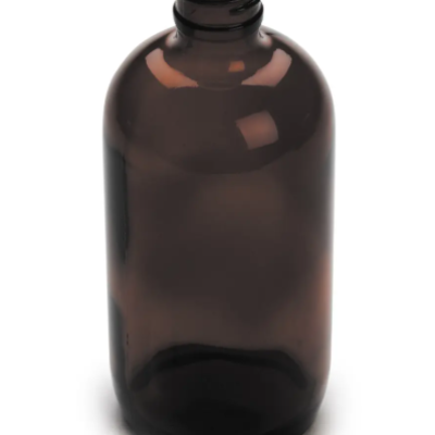HACH Bottle, Storage, Glass, Amber, 473 mL, 6 pk