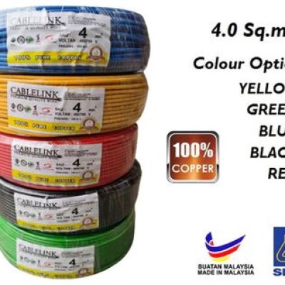 Cable 4mm 1 roll