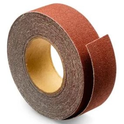 Aluminium Oxide Abrasive Emery Cloth Sandpaper Roll 50mm(2") X 50M X P180