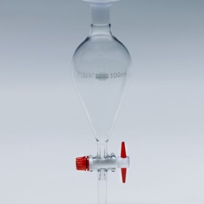 PYREX Separating Funnels, Spherical Shape (Pear) 2000ML