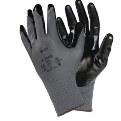 Ansell EDGE 48-126 Black Polyester Safety Gloves