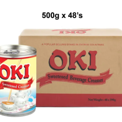 OKI Sweetened Creamer Carton   Krimer Manis (500g x 48's)