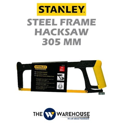 HACKSAW, HIGH TENSION STEEL HACKSAW C W BLADE