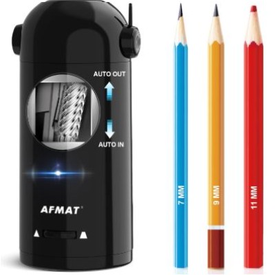AFMAT Electric Pencil Sharpener for Colored Pencils 7-11.5mm