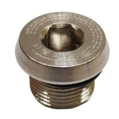 STOPPING PLUG,HAWKE,487 M25 BRASS