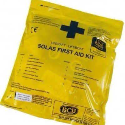 BCB (UK) First Aid Kit for Lifeboat Liferaft SOLAS (MM001NM) (3 Years)