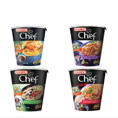*MAMEE CHEF CUP CHICKEN SHITAKE  TOMYAM  LONTONG  CURRY LAKSA (16 x ~70g) - PICK YOU FLAVOUR!