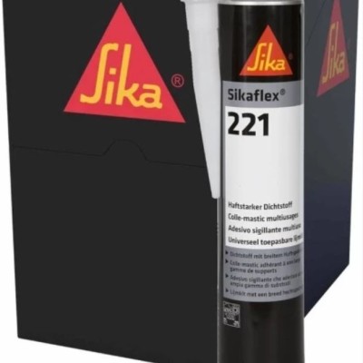 EZIS - CARTON # Sikaflex 221  Sika 221, White, 300ML , 12ctg box
