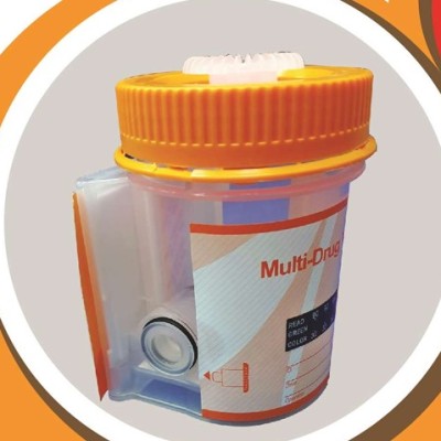 ACRO 2-STEP KEY CUP MULTI-DRUG 6 DRUGS RAPIDTEST (OPI MDMA COC BZO AMP THC) 1s