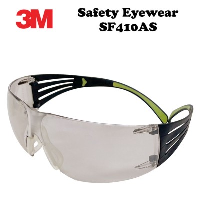 3M SecureFit 400 Anti-Mist UV Safety Glasses, Clear Polycarbonate Lens, Vented