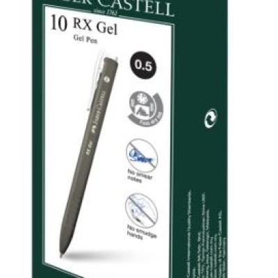 Gel Pen RX Gel Box of 10, Black 0.5