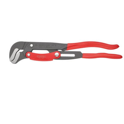 *Knipex Pipe Wrench, 420 mm Overall, 60mm Jaw Capacity, Plastic Handle