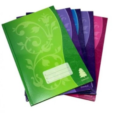 BOOK FOOLSCAP HARDCOVER  200PG BRAND: GREENHILL