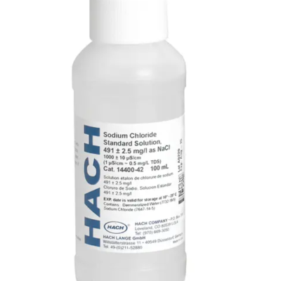 Conductivity Standard Solution, 1000 S cm (NIST), 491 mg L NaCl, 100 mL