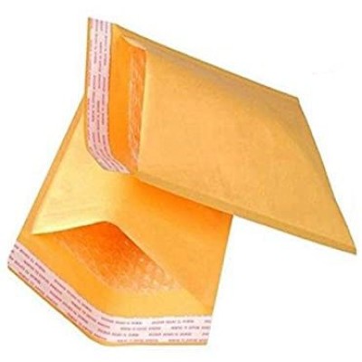 Yellow Kraft Paper Bubble Envelope 15 x 18 cm