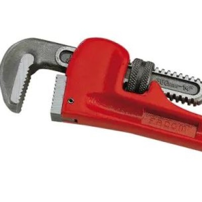 PIPE WRENCH - 35MM X 200 MM (LG), CAST IRON, FACOM