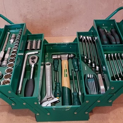 SATA TOOLS 70 PC CANTILEVER TOOL BOX SET 95104A-70