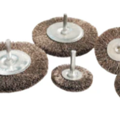 GLITZ STAINLESS STEEL WHEEL BRUSH WITH SHANK GL-SWAS15 (40mm - 1 1 2 inch)