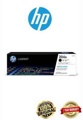 HP 204A Black Original LaserJet Toner Cartridge