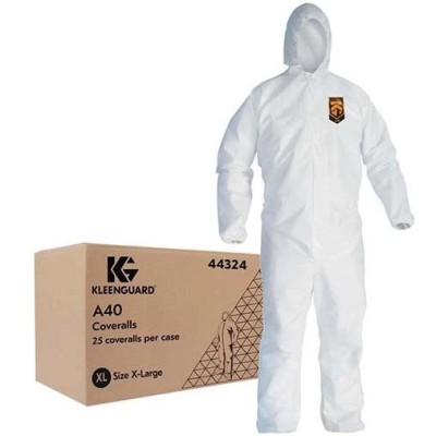 KleenGuard A40 Disposable Protection Hooded Coveralls