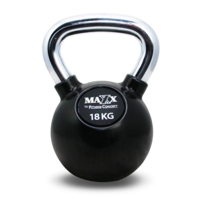MAXX Rubberized 18KG Kettlebell