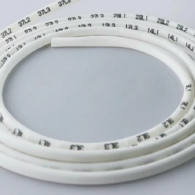 PVC Wire Marker Tube White Color with 5.0 mm ID size.