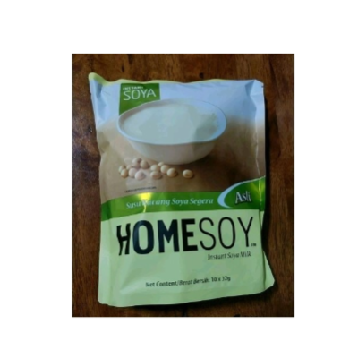 Homesoy Instant Soya Milk Asli 10 x 32g