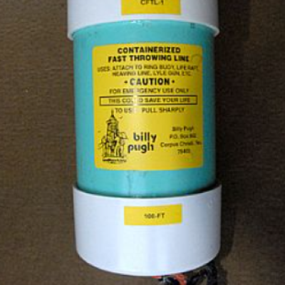 Billy Pugh Containerized Fast Throw Line 100' x 1 4" Poly Pro CFTL-1