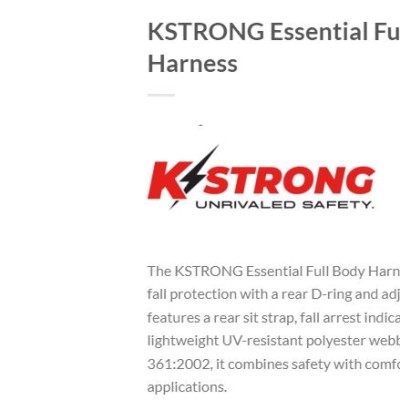 KSTRONG Essential Full Body Harness