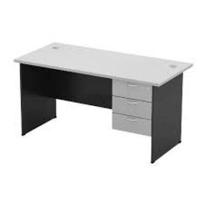 Rectangular Office Table (Wooden Leg) Model : MP180WT-FP3 (1800W X 700D MM)